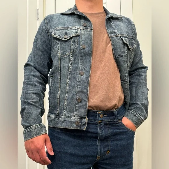 Lucky Brand Jean Jacket - Blue (Medium) - Picture 2 of 15